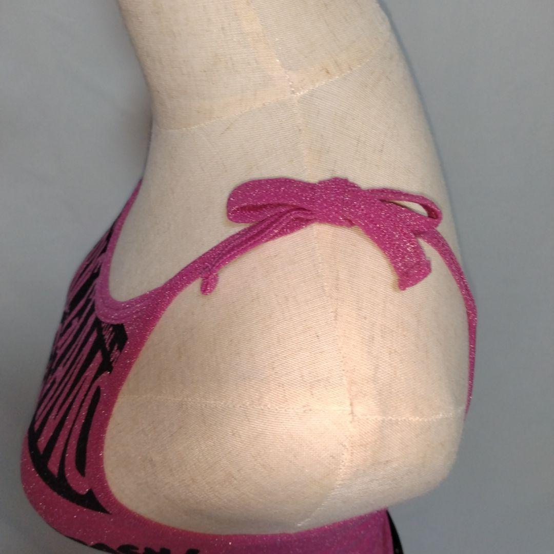 初期 レアデザイン HYSTERICS ヒスガール ピンク ラメ キャミソール