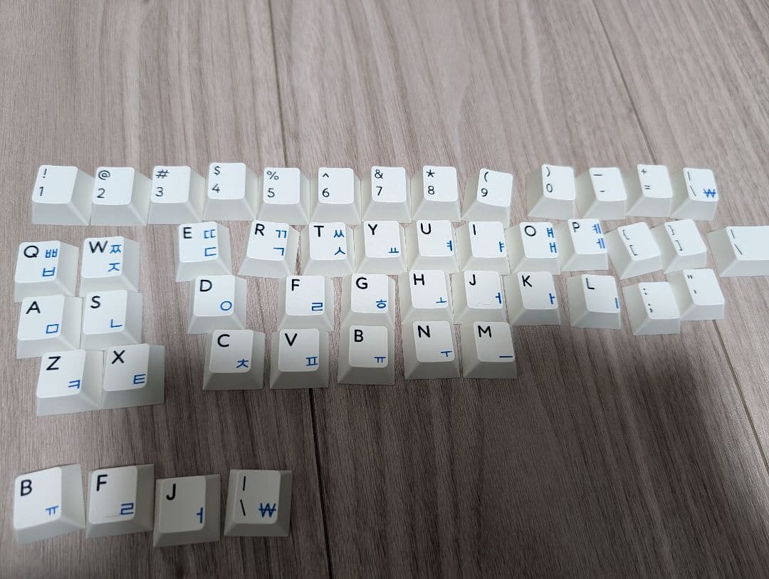 PBTfans CLASSIC HANGUL キーキャップ キーボード