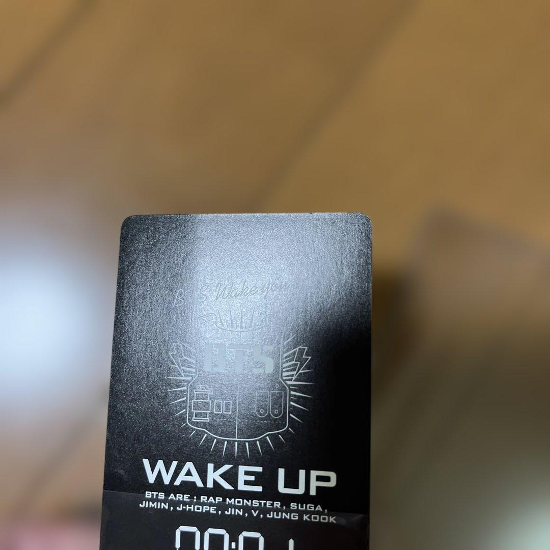 BTS 日本 アルバム　Wake Up 初回限定　ランダム　トレカ　ユンギ