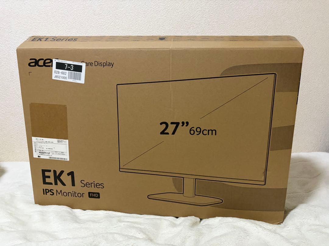 Acer ブラック モニター 本体　27インチ