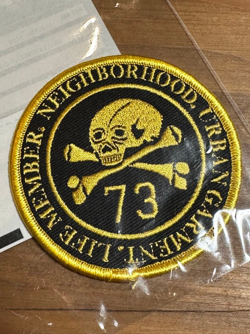 NEIGHBORHOOD Patch SKULL&BONES ワッペンSET