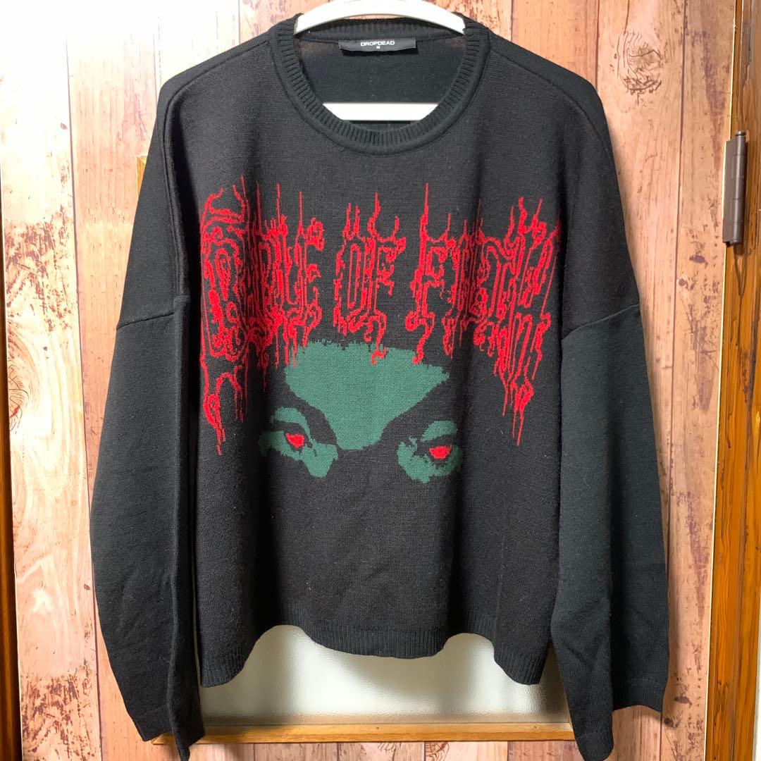レア　DROPDEAD Cradle Of Filth KNIT Mサイズ