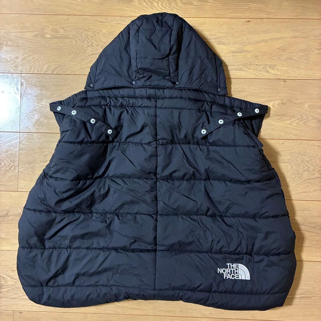 ノースフェイス　抱っこ紐ケープ　黒　NNB72301