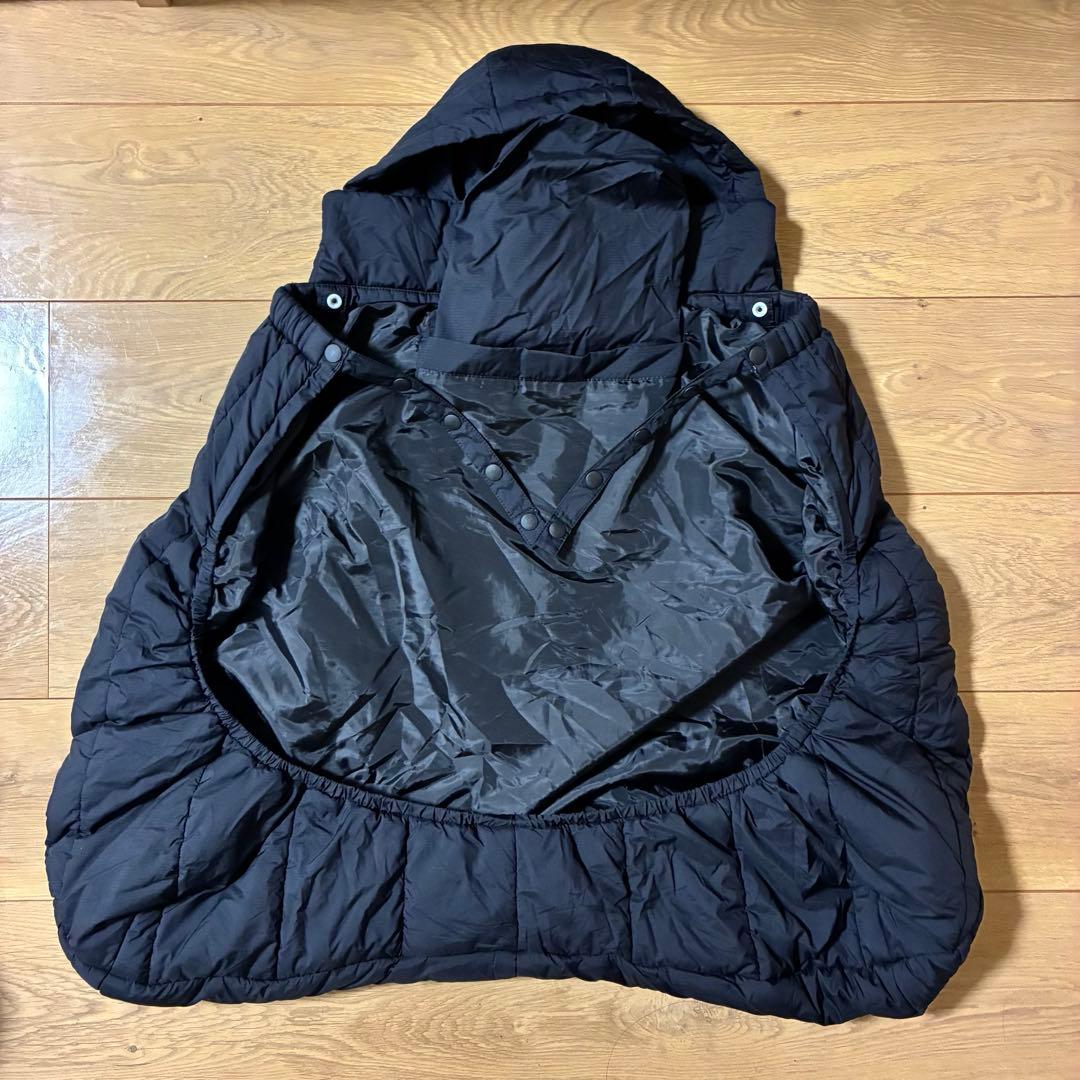 ノースフェイス　抱っこ紐ケープ　黒　NNB72301