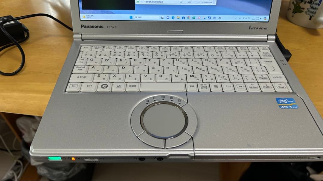 Panasonic Let's note CF-SX2 DVDドライブ使用不可