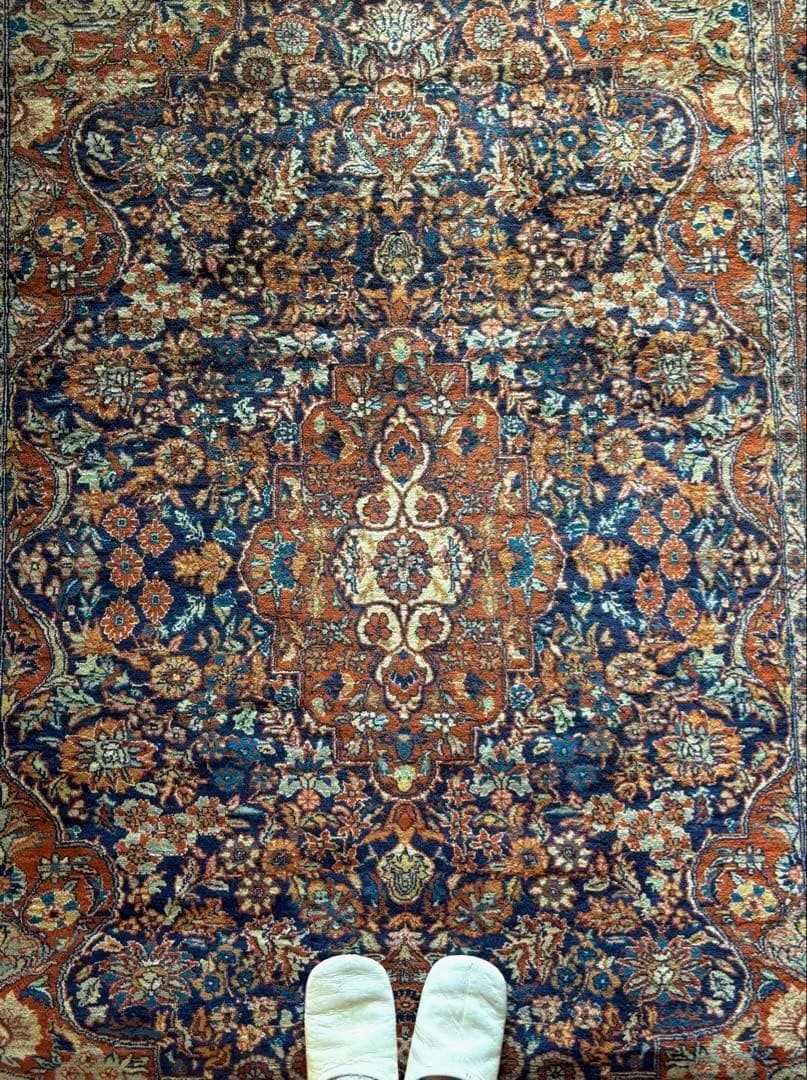 ペルシャ絨毯　ヴィンテージ ラグ　サルーク？