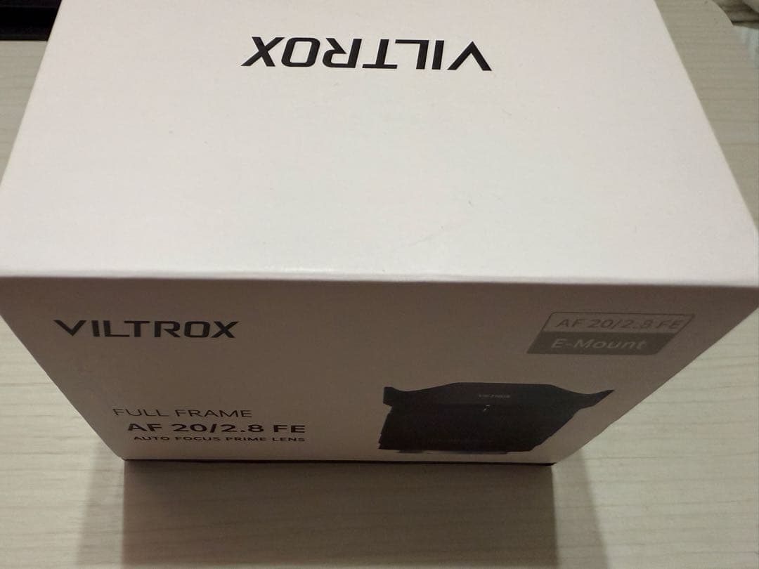 VILTROX AF 20/2.8 FE Eマウントレンズ