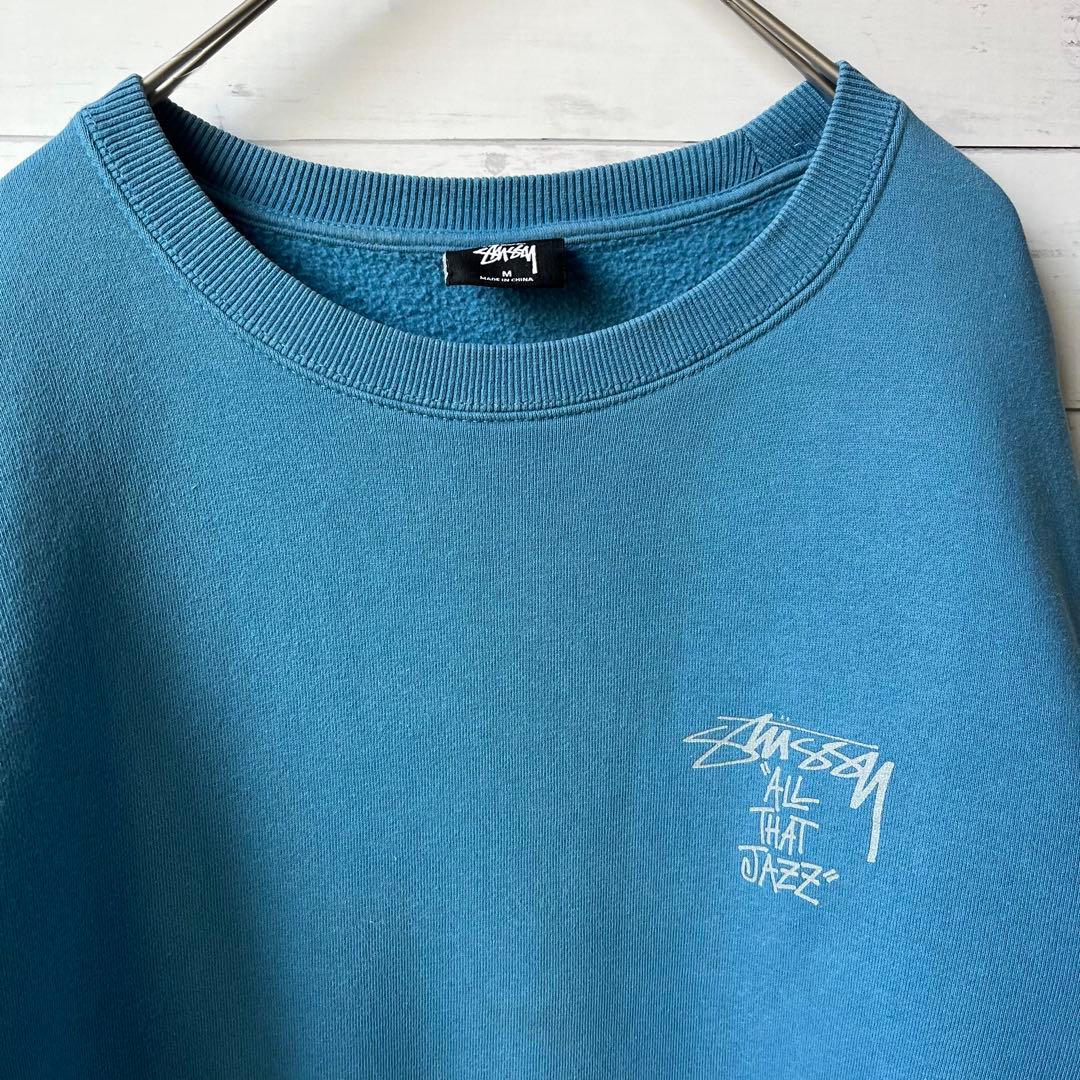 【シャドーマン】ステューシーバックプリントスウェット【M】トレーナー即完売モデル