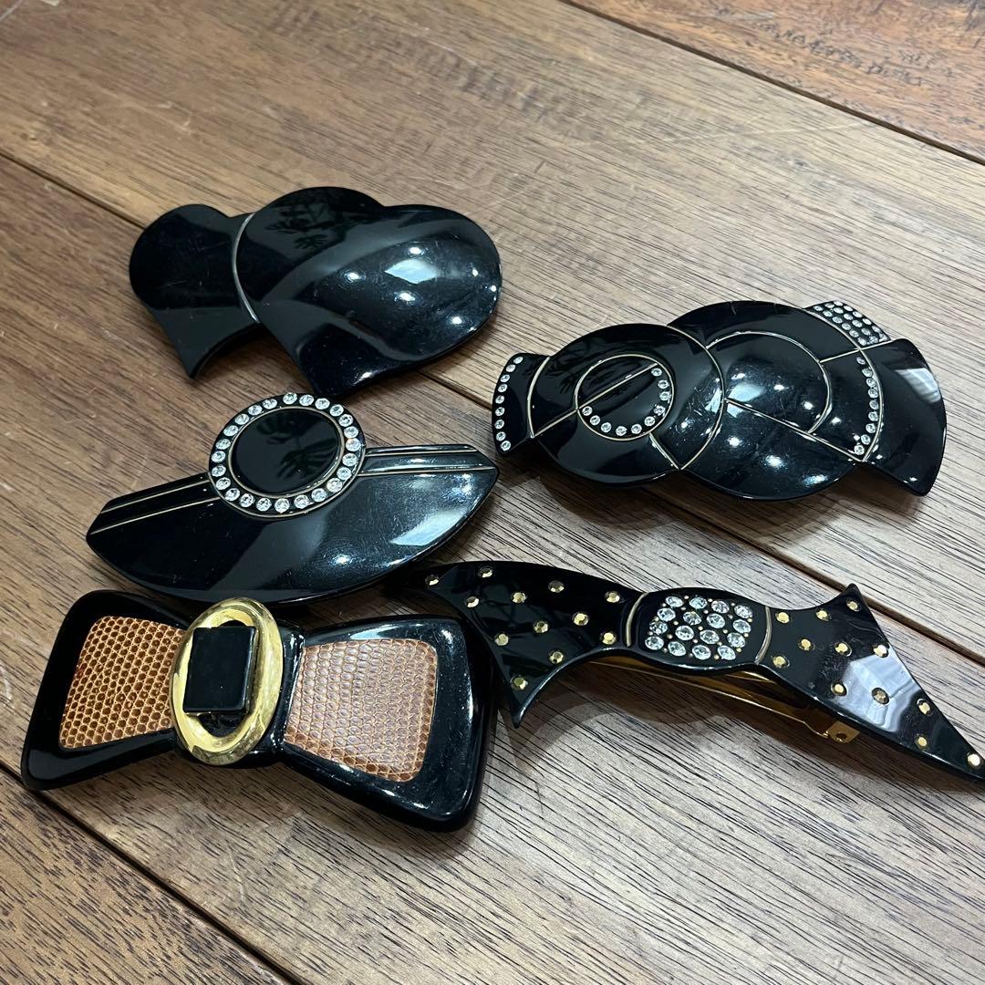 フランス製laurent olivier バレッタ 2点計12点　ヴィンテージ