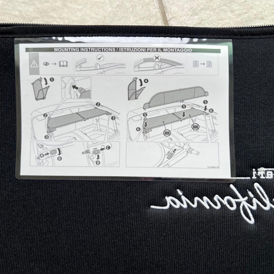 Ferrari フェラーリ カリフォルニア 純正ウィンドディフレクター