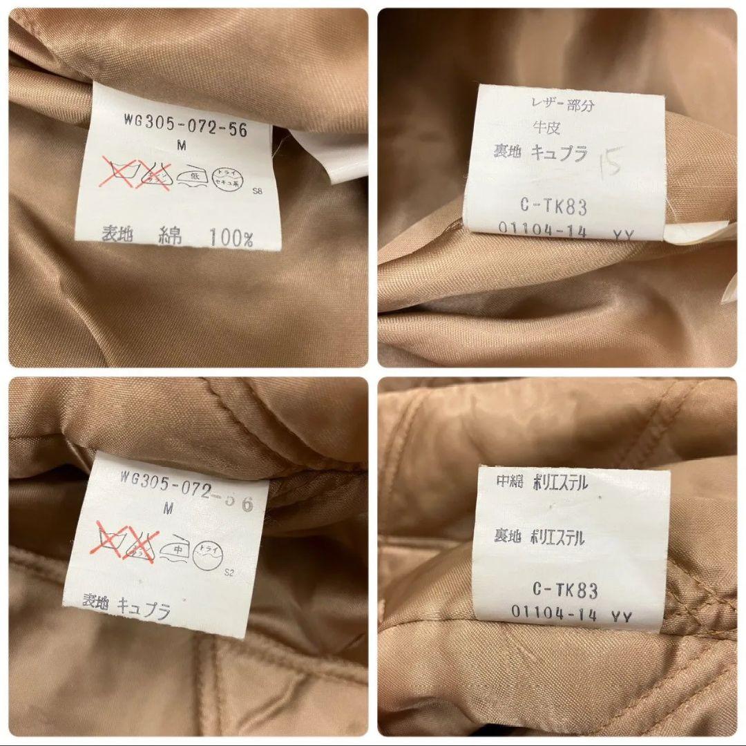 値上検討中 BURBERRYS ブルゾン スウィングトップ 襟レザー ライナー付