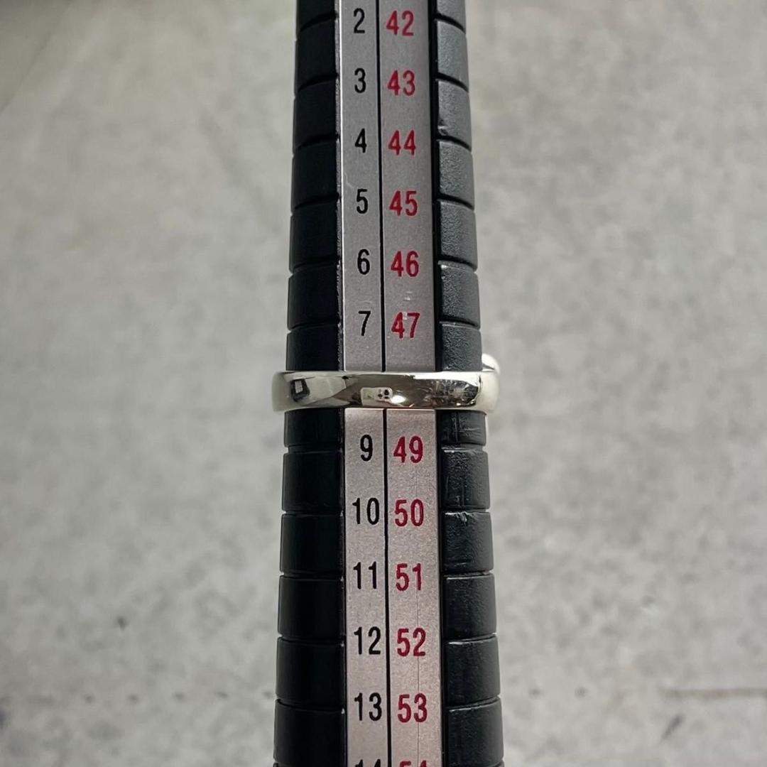 ティファニー 8号 ボウ リボン コンビ リング 925 750 WS5fe