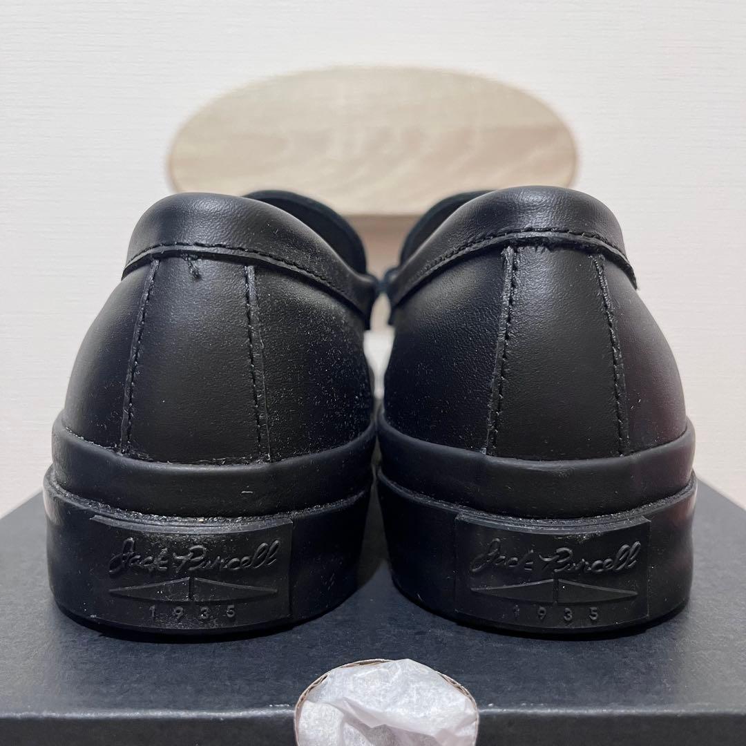 ジャックパーセル1935ローファー　25cm 即完売 ブラックモノクローム