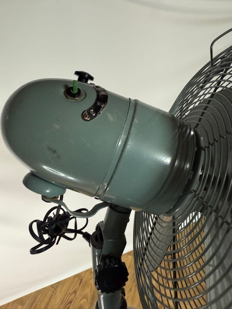 回転・強弱OK◆HARMOSA ハモサ扇風機レトロファンフロアRF1W-002N