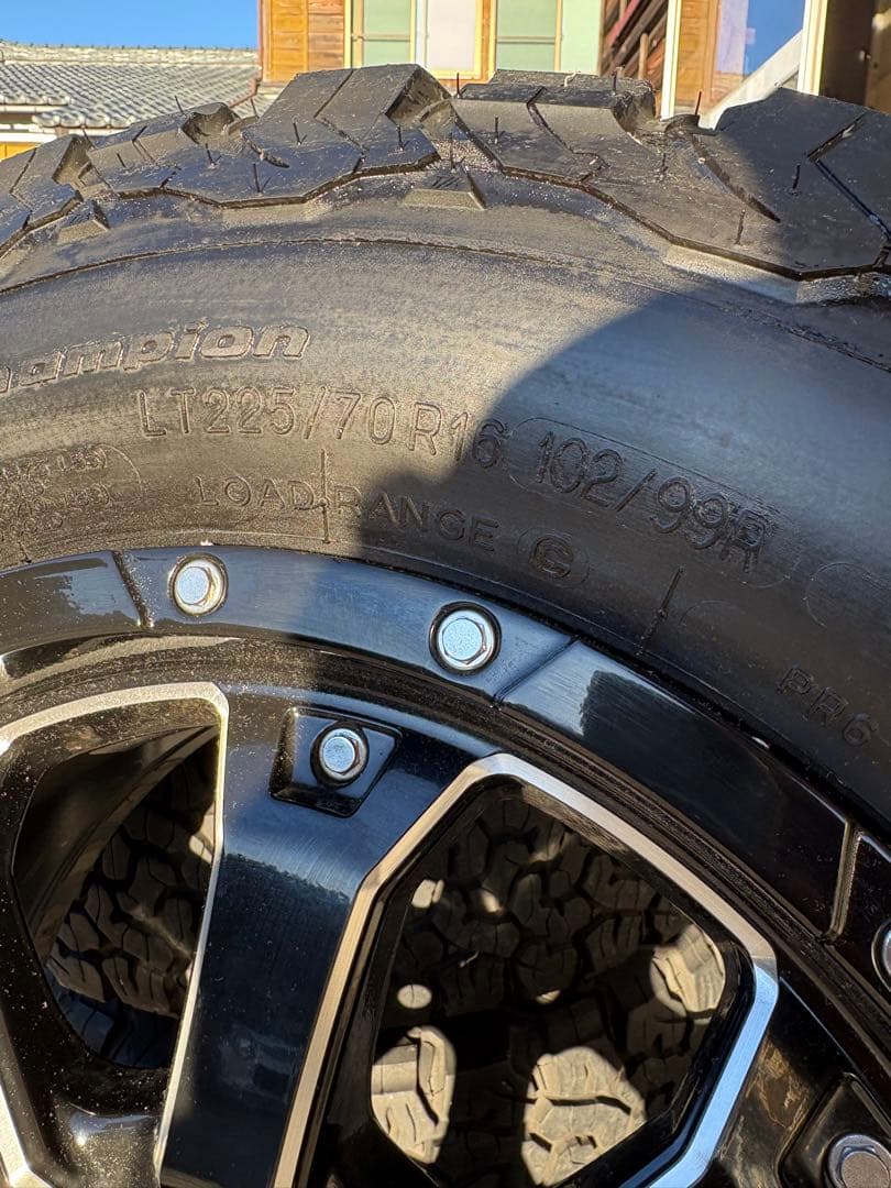 MKW ＭＫ-46 BFGoodrichオールテレーンタイヤ　225/70R16