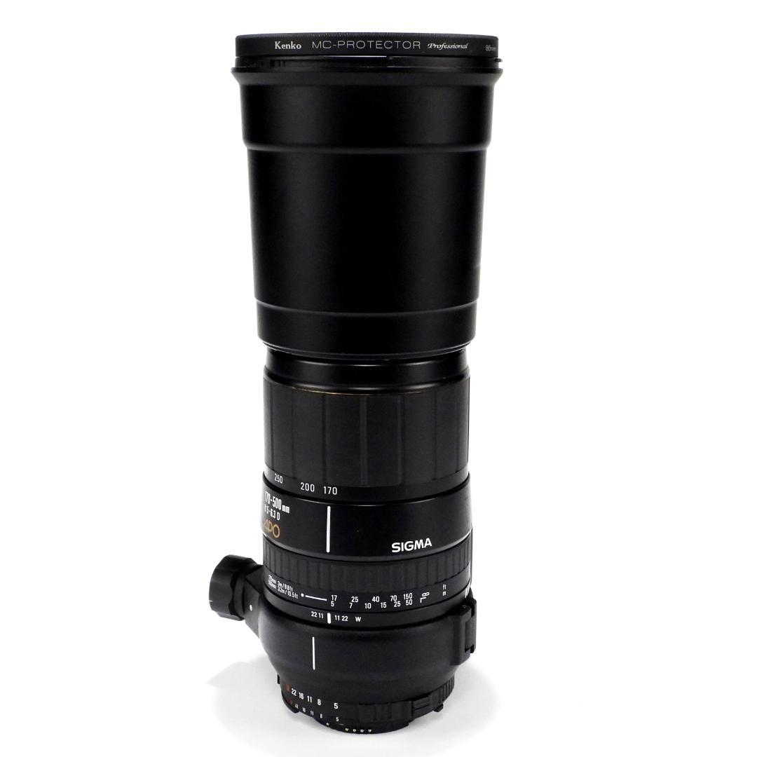 望遠レンズ SIGMAシグマ APO170-500mm F5-6.3　キャノン用