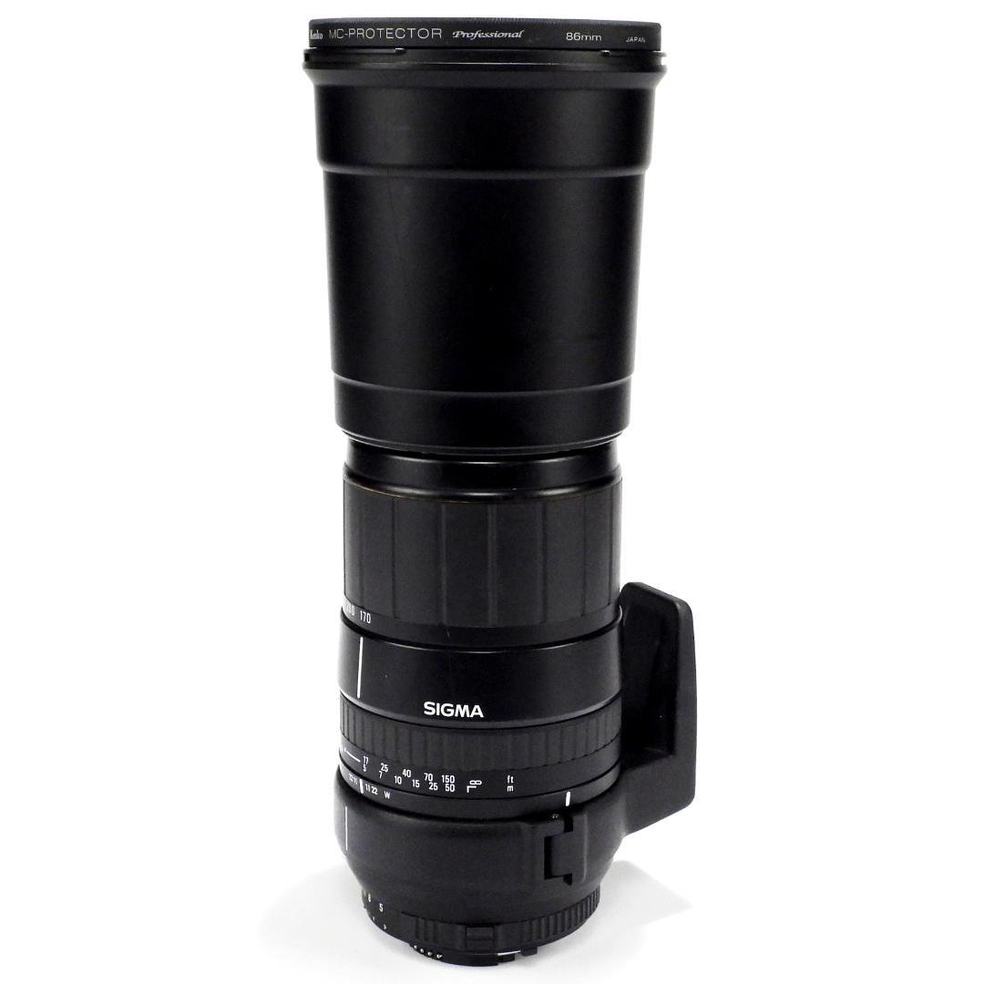 望遠レンズ SIGMAシグマ APO170-500mm F5-6.3　キャノン用