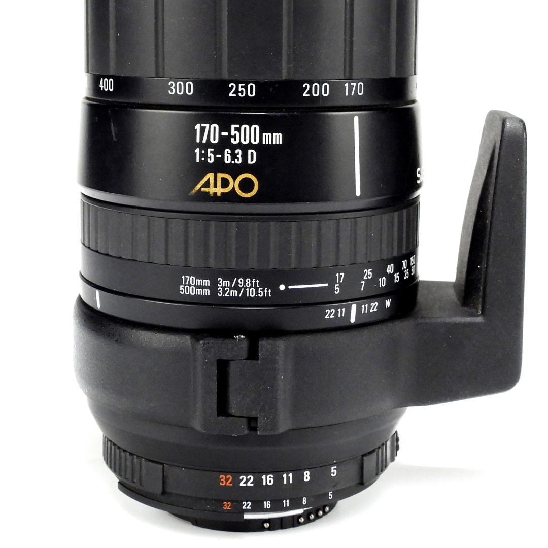 望遠レンズ SIGMAシグマ APO170-500mm F5-6.3　キャノン用