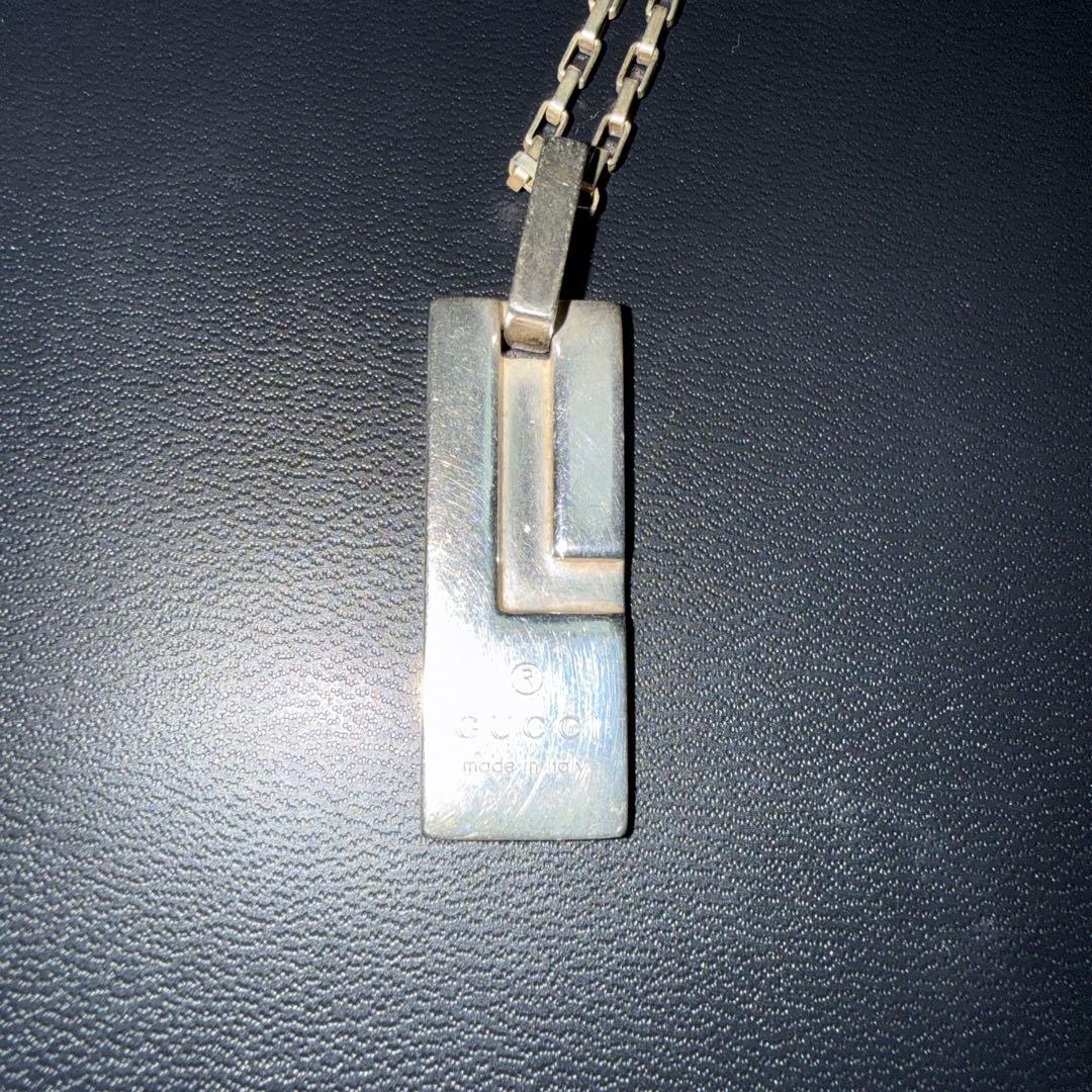 グッチ　GUCCI ネックレス　Gプレート