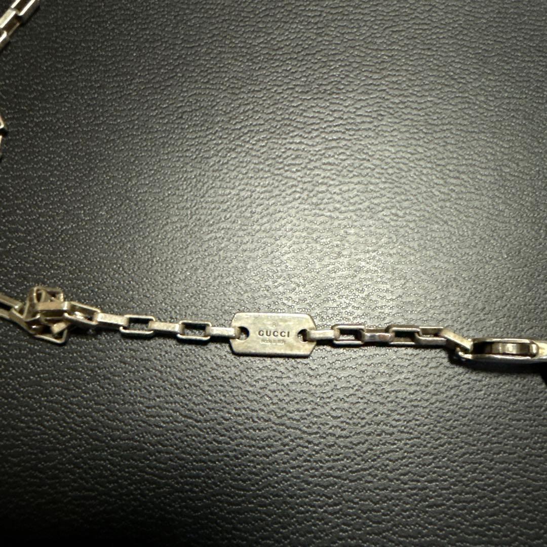 グッチ　GUCCI ネックレス　Gプレート