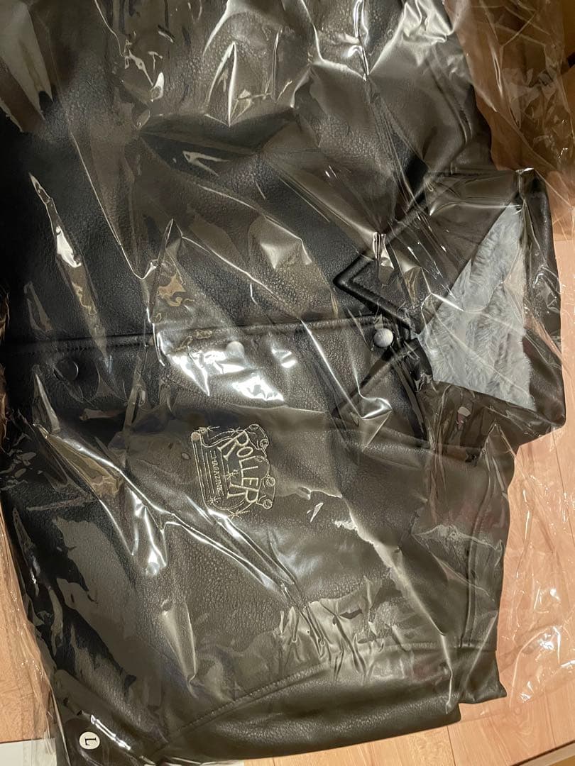 ジャケット・アウター ROLLER FAKE LEATHER COACH JACKET