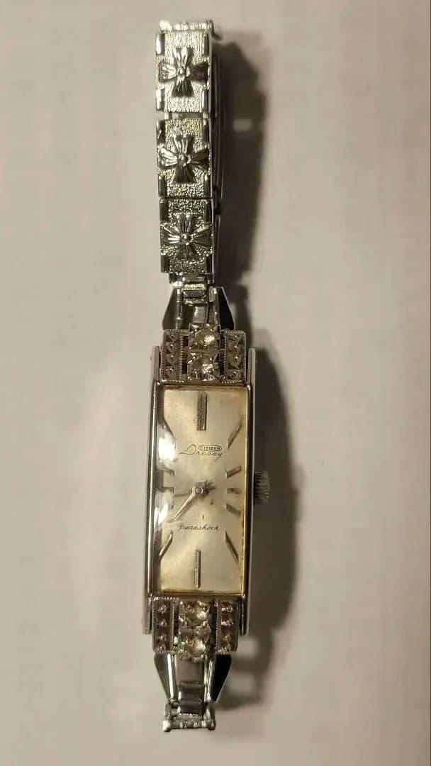 CITIZENシチズン ドレッシー レディース腕時計手巻きヴィンテージ14KWG