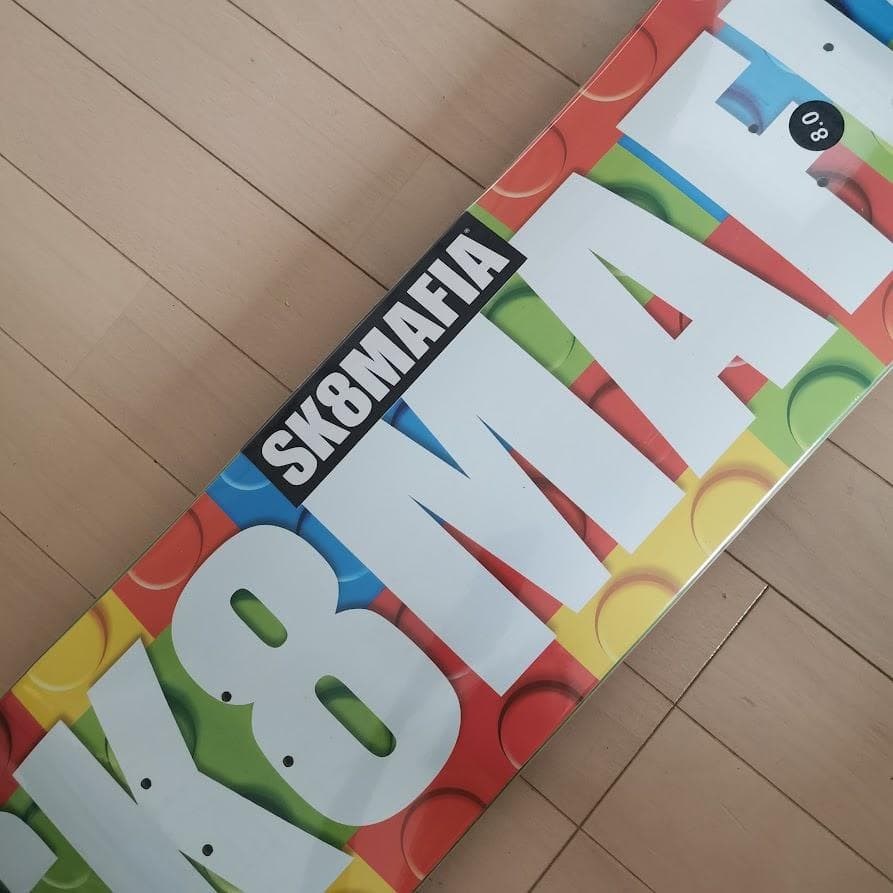 SK8MAFIA スケボーデッキ スケートボード TEAM DECK 8インチ