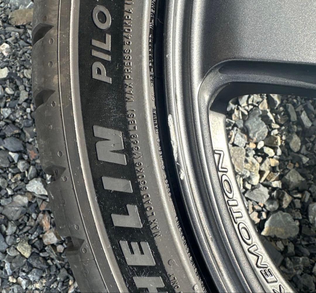 WORK EMOTTION t5r 4本 18インチ pcd100 7.5j