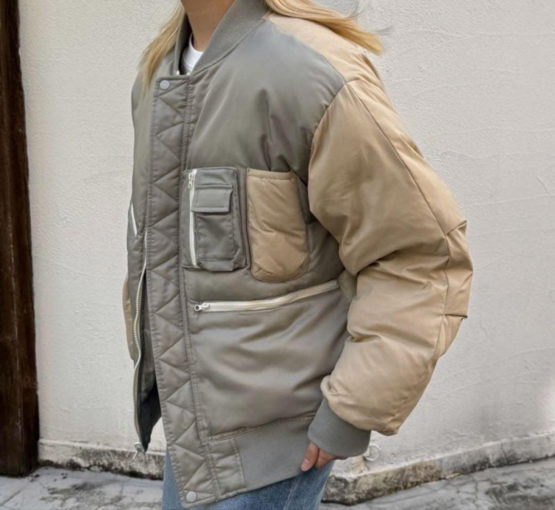 CANALJEAN MA1ジャーナルスタンダードIENAリバーシブルダウン