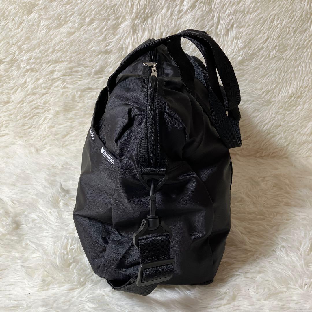 レスポートサック 2way ショルダーバッグ ボストンバッグ　ブラック 黒