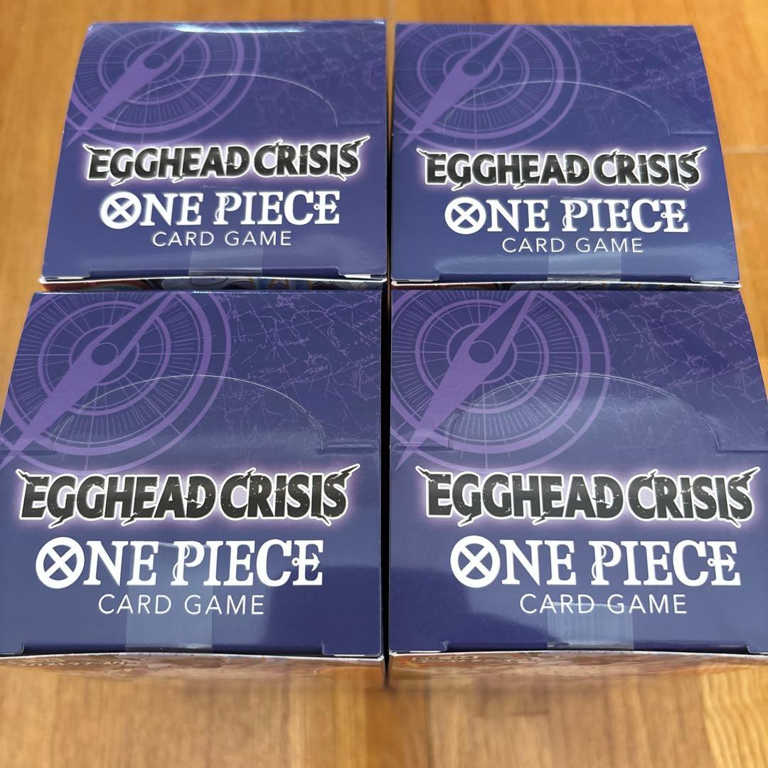 ワンピースカード　EGGHEAD CRISIS テープ付き　8BOX