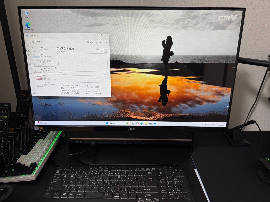 FMV ESPRIMO FH90/B2 デスクPC Windows11移行済み