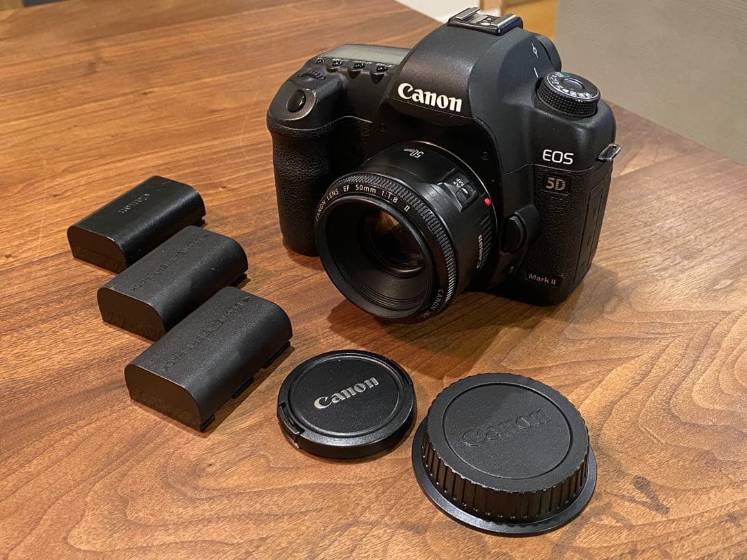 Canon EOS 5D markⅡデジタル一眼　EF50㍉　1:1.8 動作品