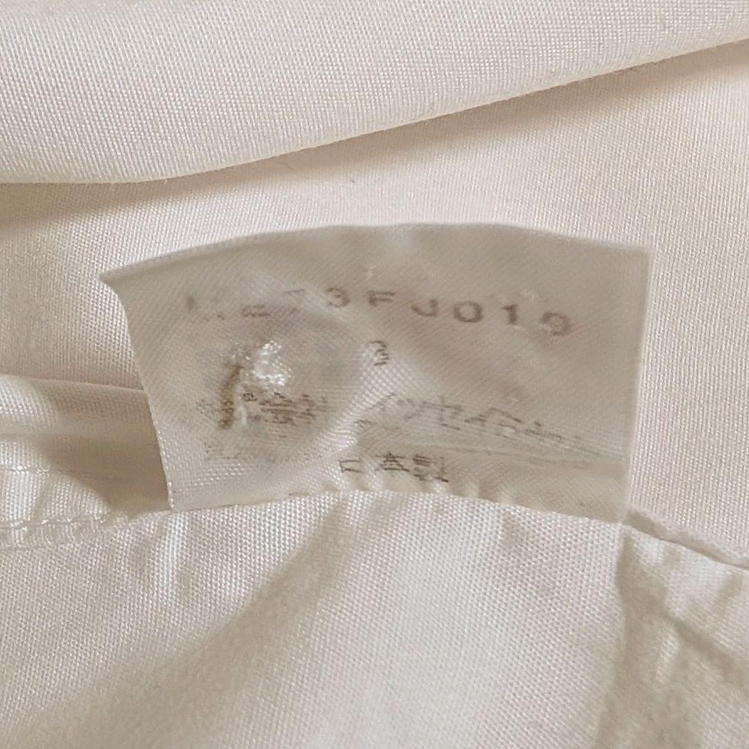 ISSEY MIYAKE 長袖 カラーシャツ 3サイズ ホワイト