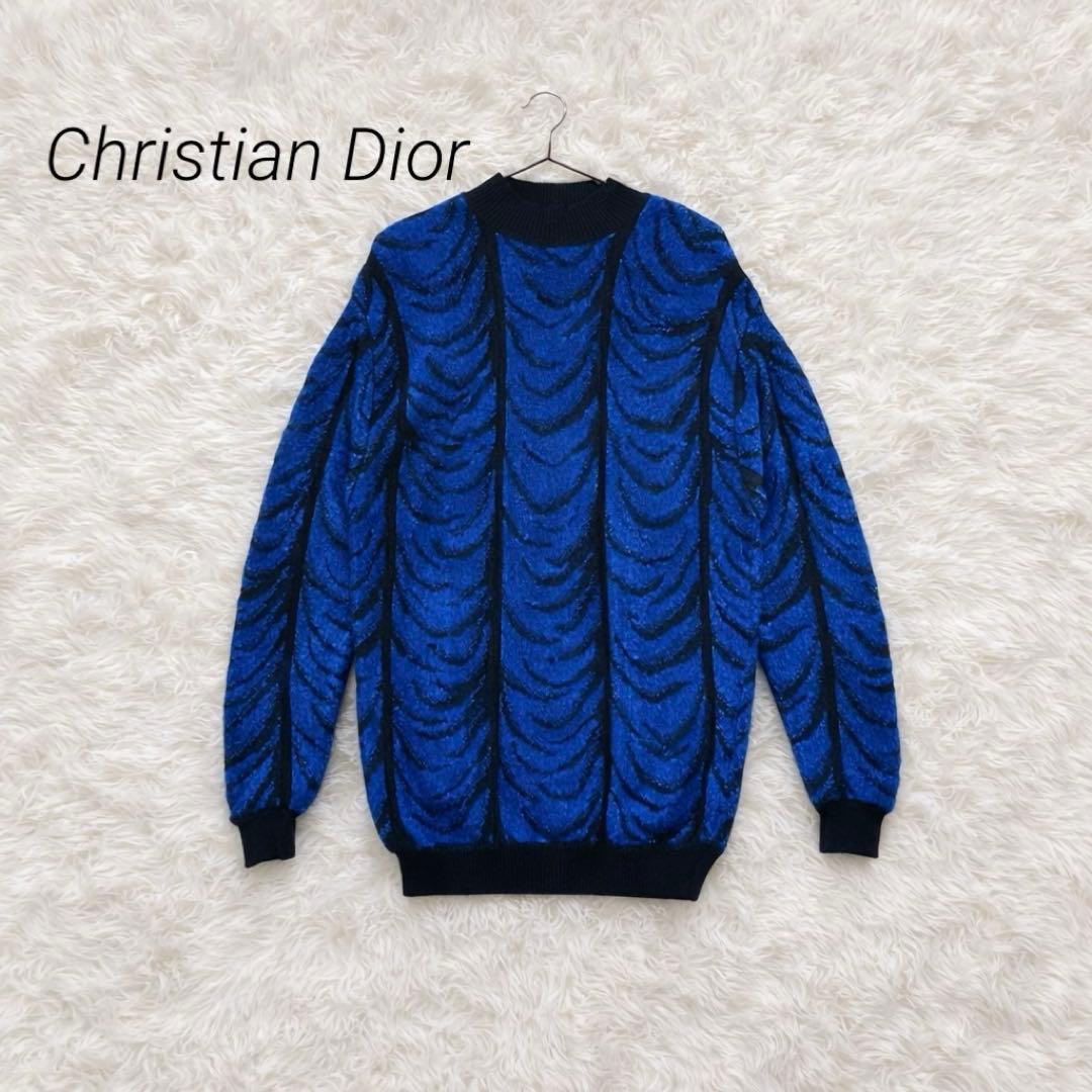 極美品✨Christian Dior ニット ラメ イタリア製 ヴィンテージ