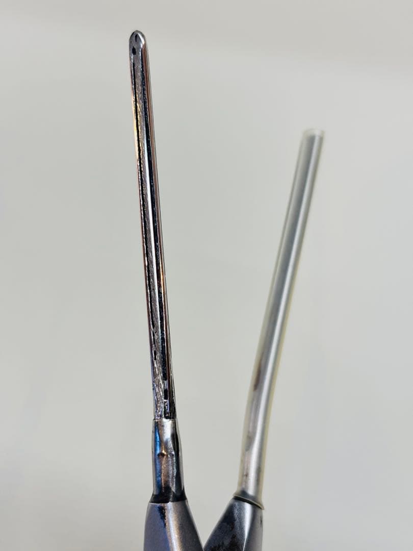 超美品　シルバーアイロン 2.3ミリ極細アイロン　廃盤品　 /レンツアイロン