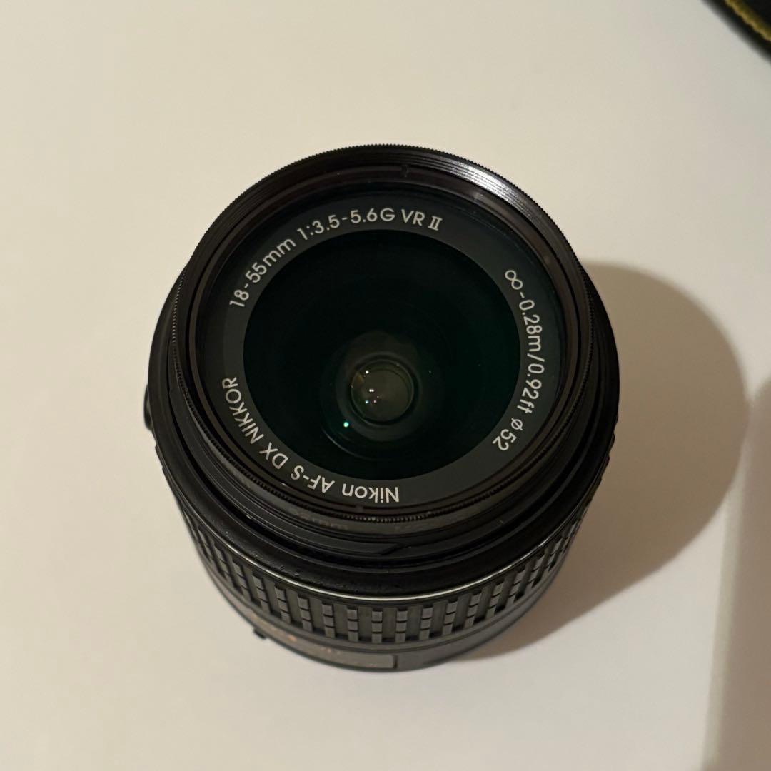 Nikon 一眼レフカメラ D5500 ダブルズームキット ブラック