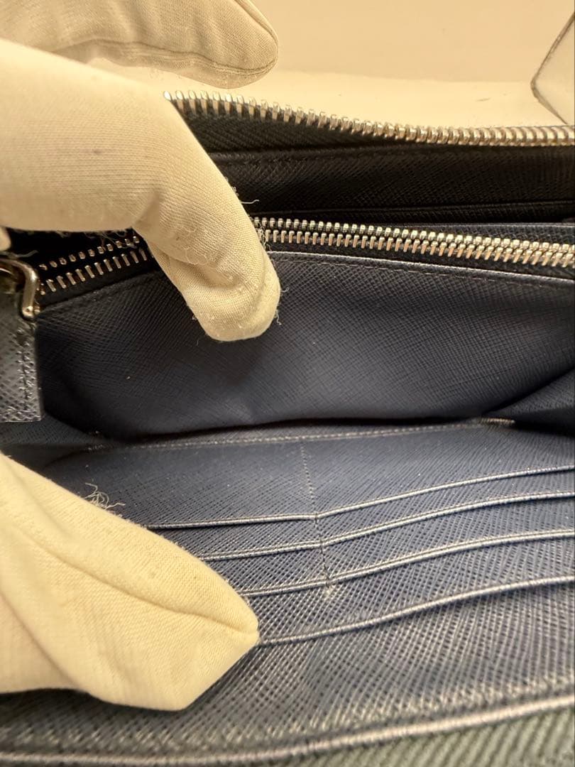 りゅうちゃん 専用　PRADA プラダ 長財布 ラウンドジップ サフィアーノ