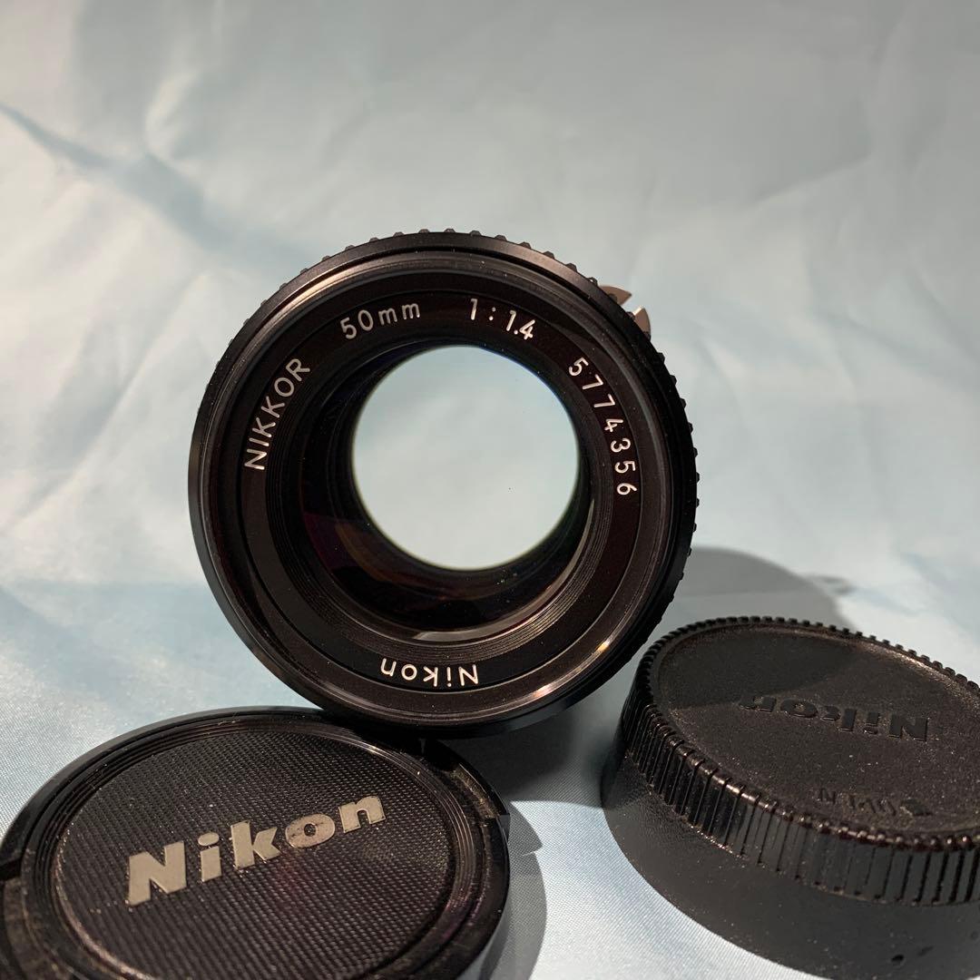【yt】Nikon Ai Nikkor 50mm f1.4 レンズ