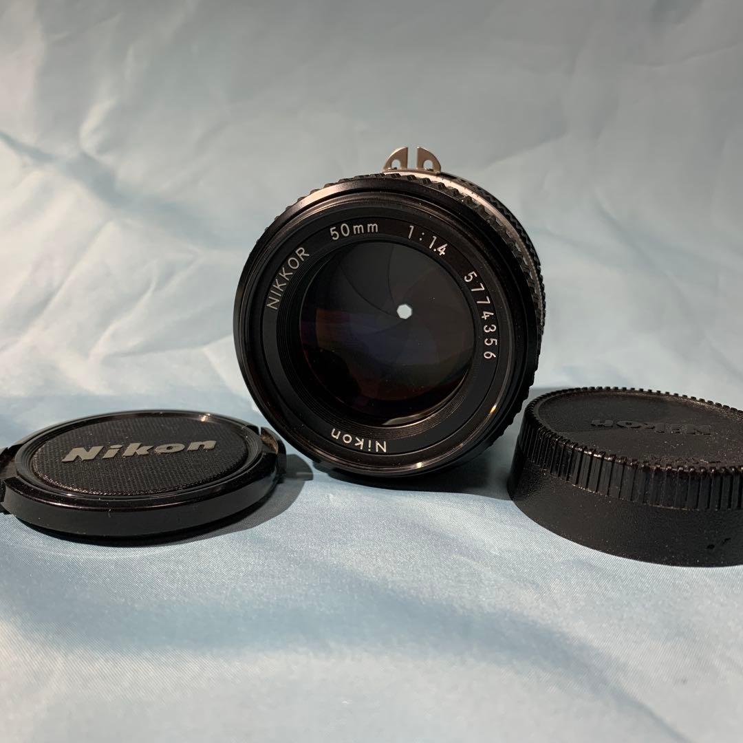 【yt】Nikon Ai Nikkor 50mm f1.4 レンズ
