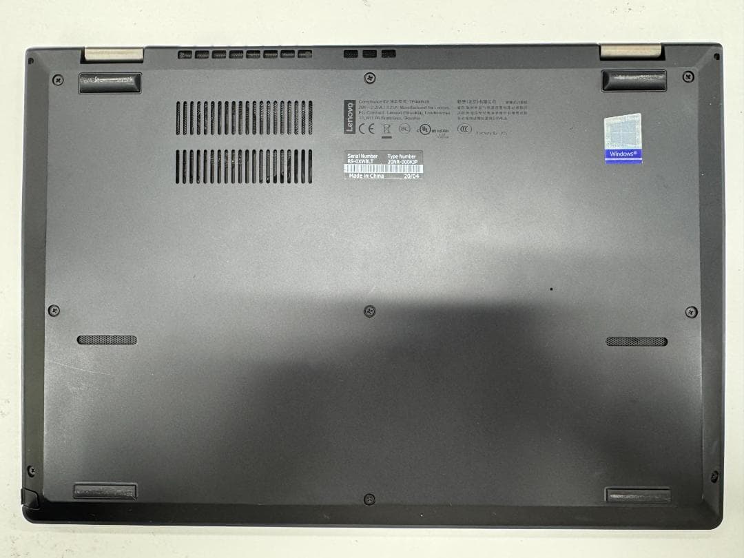 Windowsノート本体 Thinkpad L390 i5-8265U / 16GB / 256G SSD