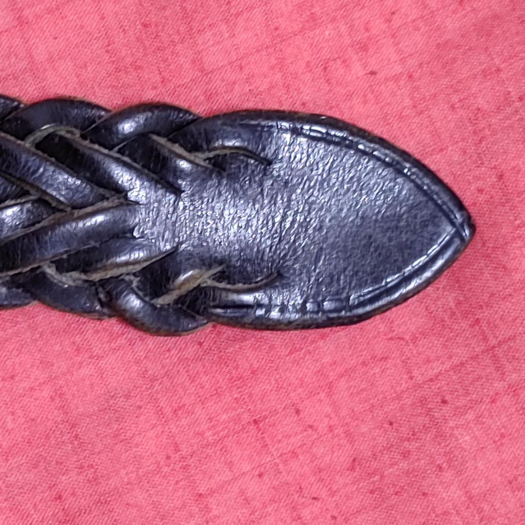 Whitehouse Cox（ホワイトハウスコックス）メッシュベルト　ブラック