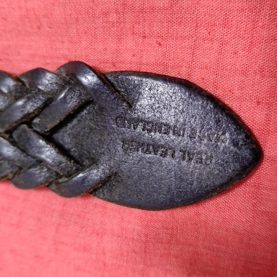 Whitehouse Cox（ホワイトハウスコックス）メッシュベルト　ブラック