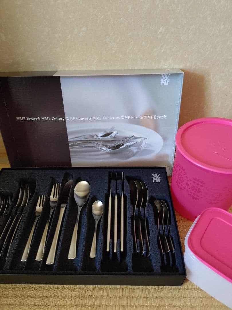 Lien26タッパーウェア WMFのカトラリーセットです。