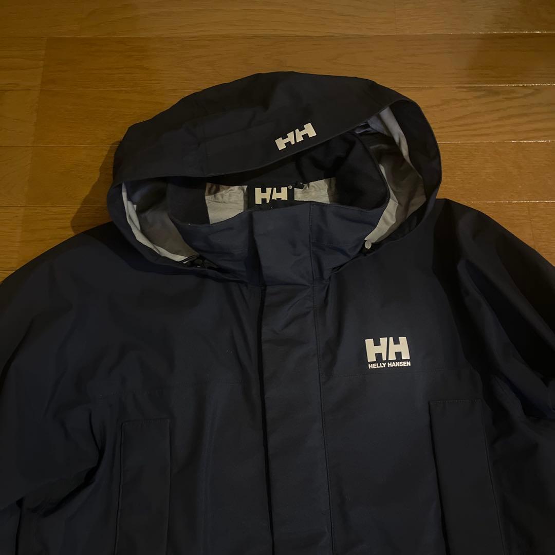 Helly Hansen ネイビー マウンテンパーカー