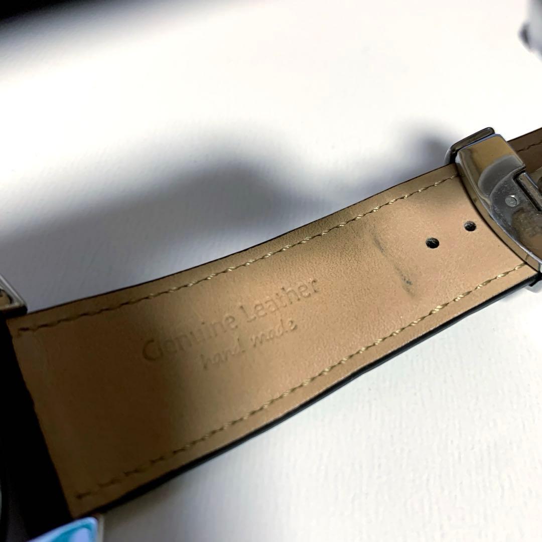 ガガミラノ マヌアーレ 手動巻き時計 ブラック 48mm Swiss made