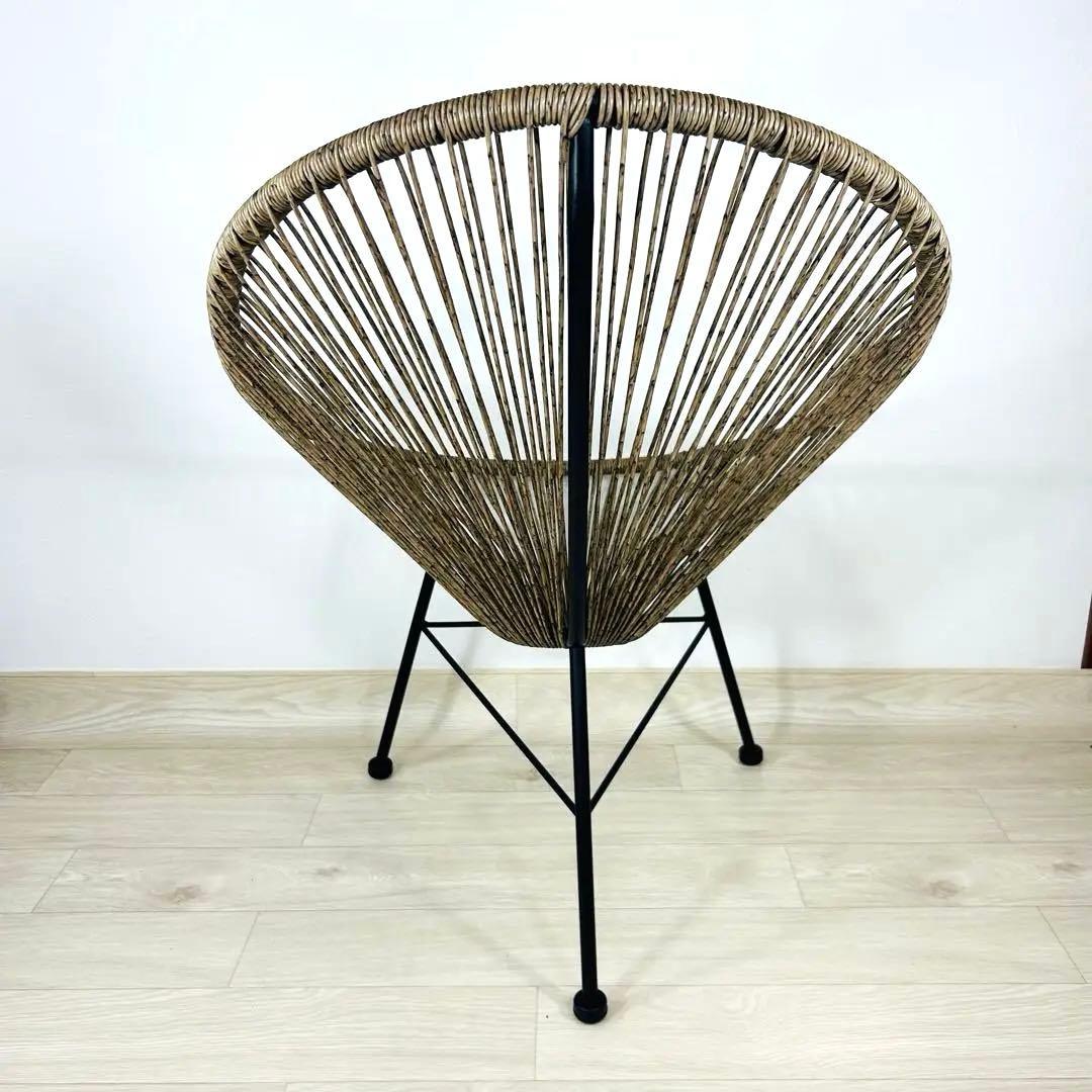 【ほほ未使用✨】アカプルコ　ラウンジチェア 屋内 屋外 兼用 パーソナルチェア