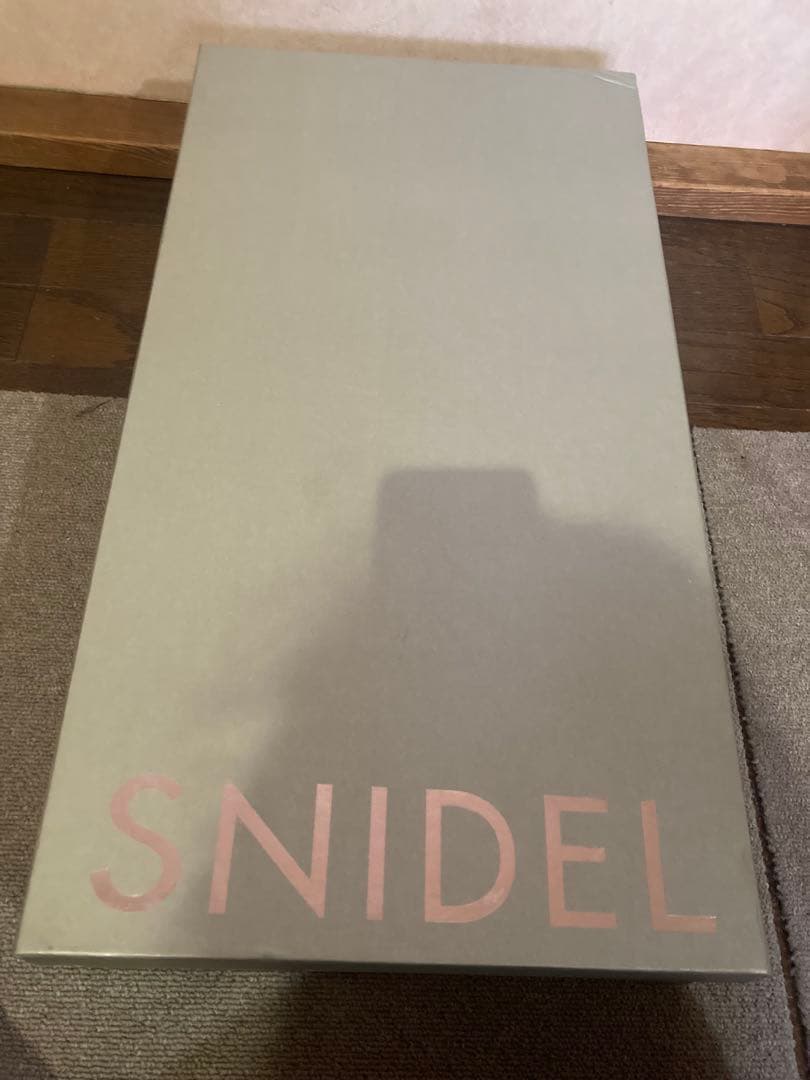 スナイデル　ブラウン ロングブーツ 高ヒール