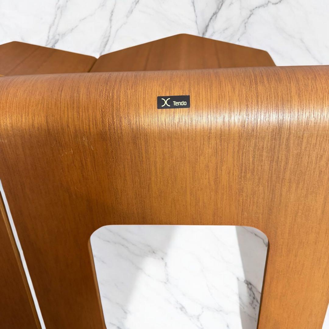 天童木工 和モダン高級座椅子 曲げ木　2脚セット