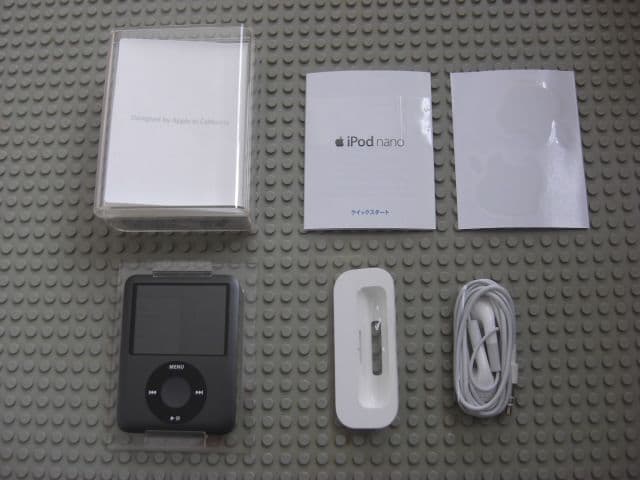 ◆iPod nano 第3世代 ブラック 8GB 美品！